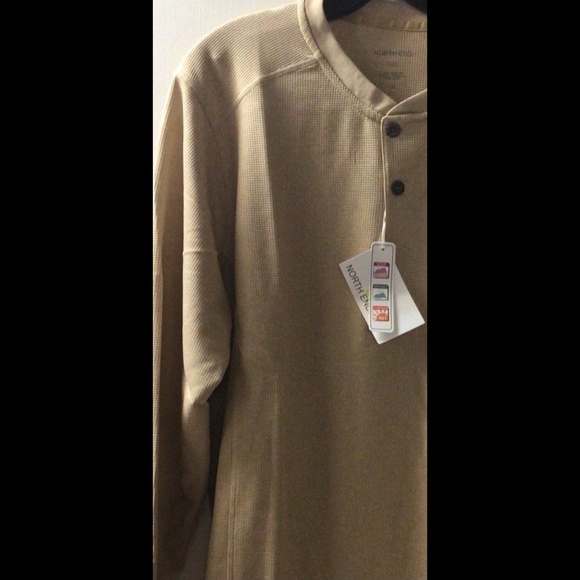 🌟Performance Waffle Henley - Picture 4 of 9